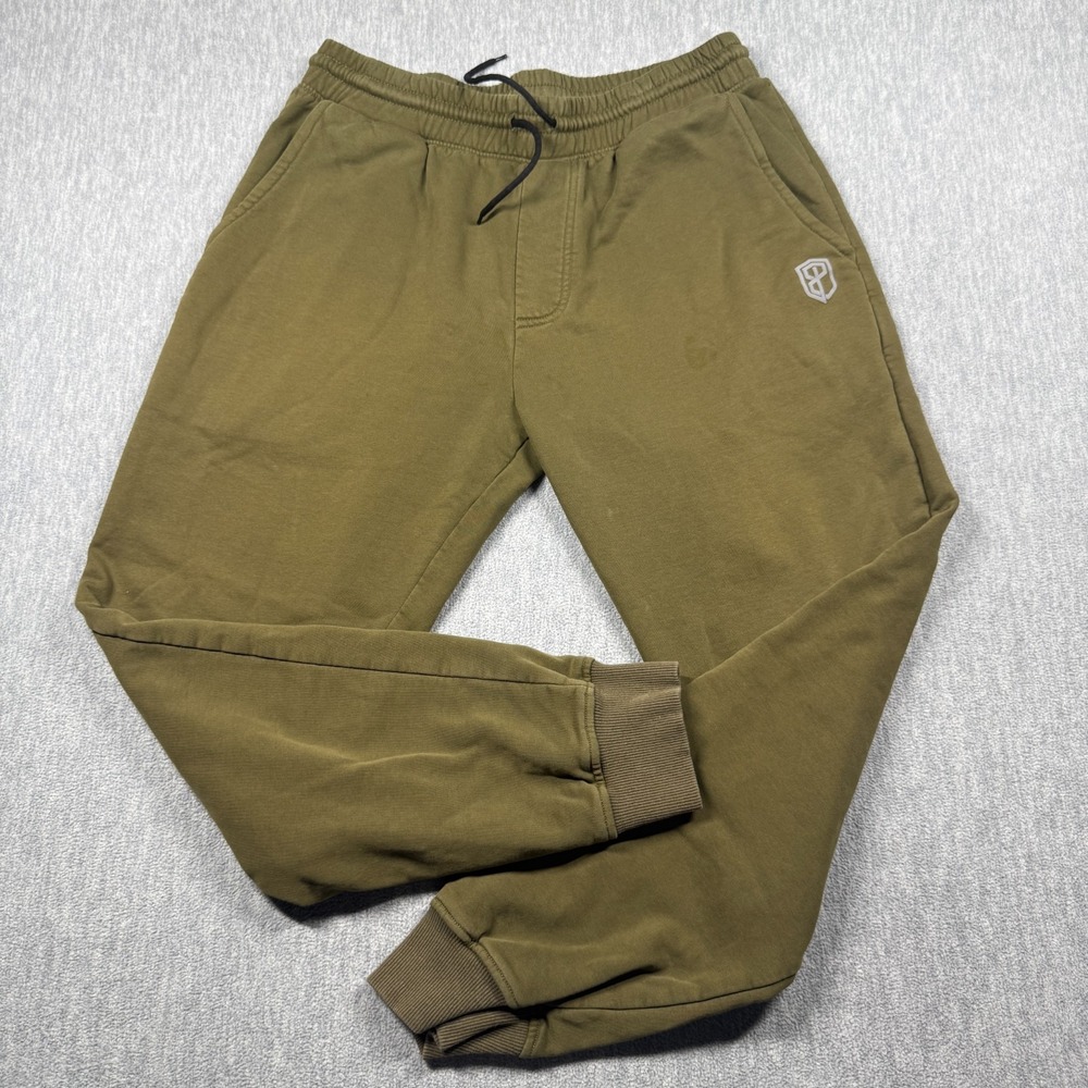 Born Primitive Sweatpants Mens M Green Tactical Jogger Athletic Fleece Gym